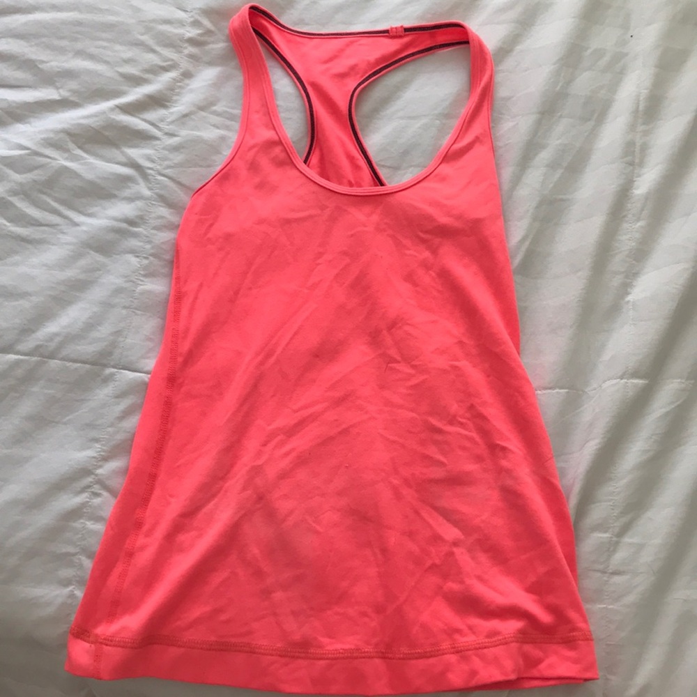 Lulu lemon bright orange workout top 🍋